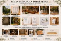 Za vajin najlepši dan – poročna vabila, kuverte in personalizirani detajli