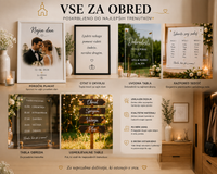Za vajin najlepši dan – poročna vabila, kuverte in personalizirani detajli