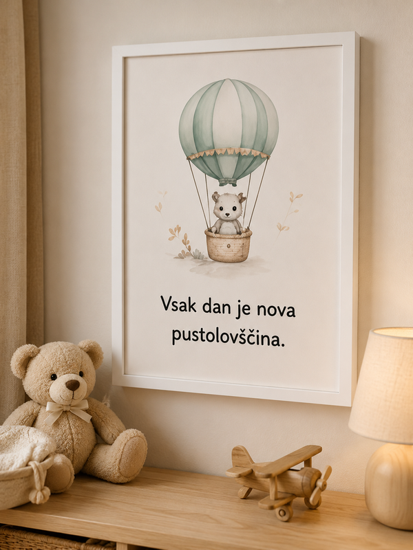 Za male sanjače – ilustracije za otroško sobo